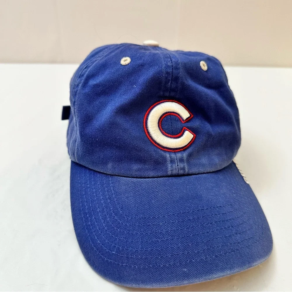 Chicago Cubs MLB Baseball Hat Cap Blue‎ Embroidered Logo Adjustable